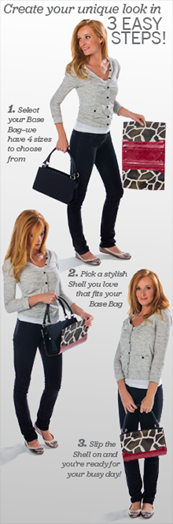 Change your bag in 3 seconds!