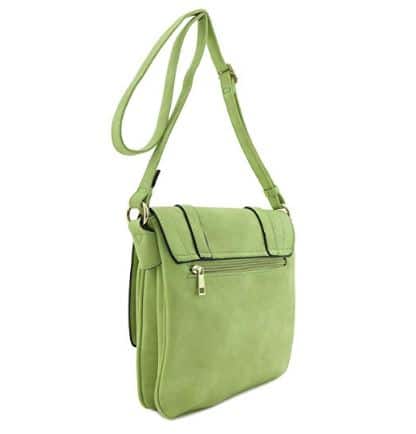 Large Flapover Crossbody Bag | Handbags By Design